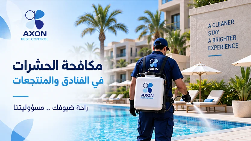 مكافحة الحشرات في الفنادق والمنتجعات: كيف تحافظ المنشأة على بيئة خالية من الآفات؟